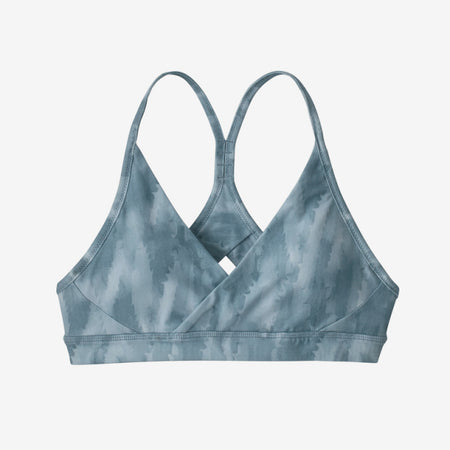 Patagonia W's Cross Beta Sports Bra Barn Dance Multi/Smolder Blue