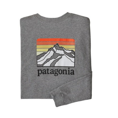 Men's L/S Line Logo Ridge Responsibili-Tee