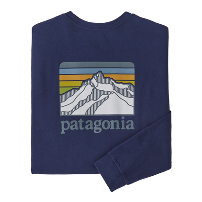 Men's L/S Line Logo Ridge Responsibili-Tee