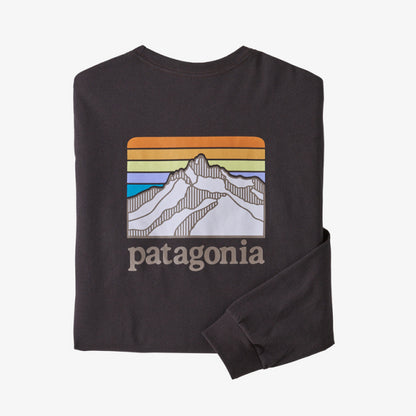 Men's L/S Line Logo Ridge Responsibili-Tee