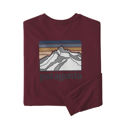Men's L/S Line Logo Ridge Responsibili-Tee