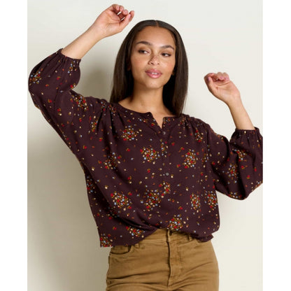 Women's Manzana LS Peasant Top