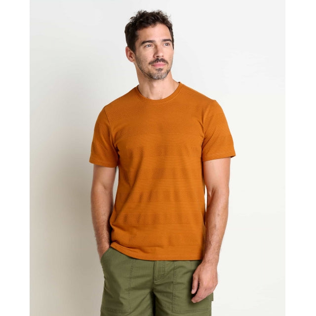 Men's Tempo Dobby SS Crew