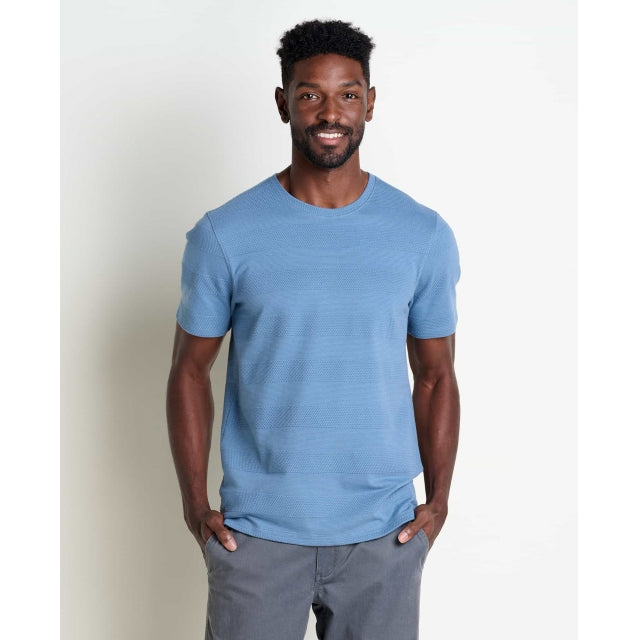 Men's Tempo Dobby SS Crew