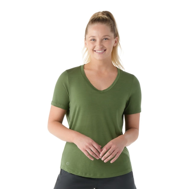 Women's Active Ultralite V-Neck Short Sleeve