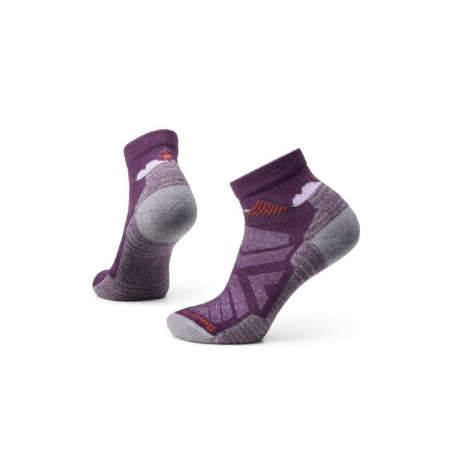 Women's Hike Light Cushion Clear Canyon Pattern Ankle Socks