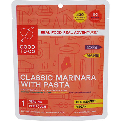 Good To-Go Classic Marinara With Pasta - Earth's Edge